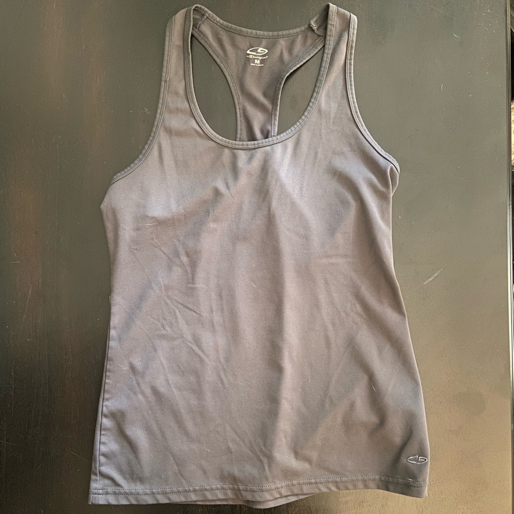 Athletic tank top, grey, women’s medium